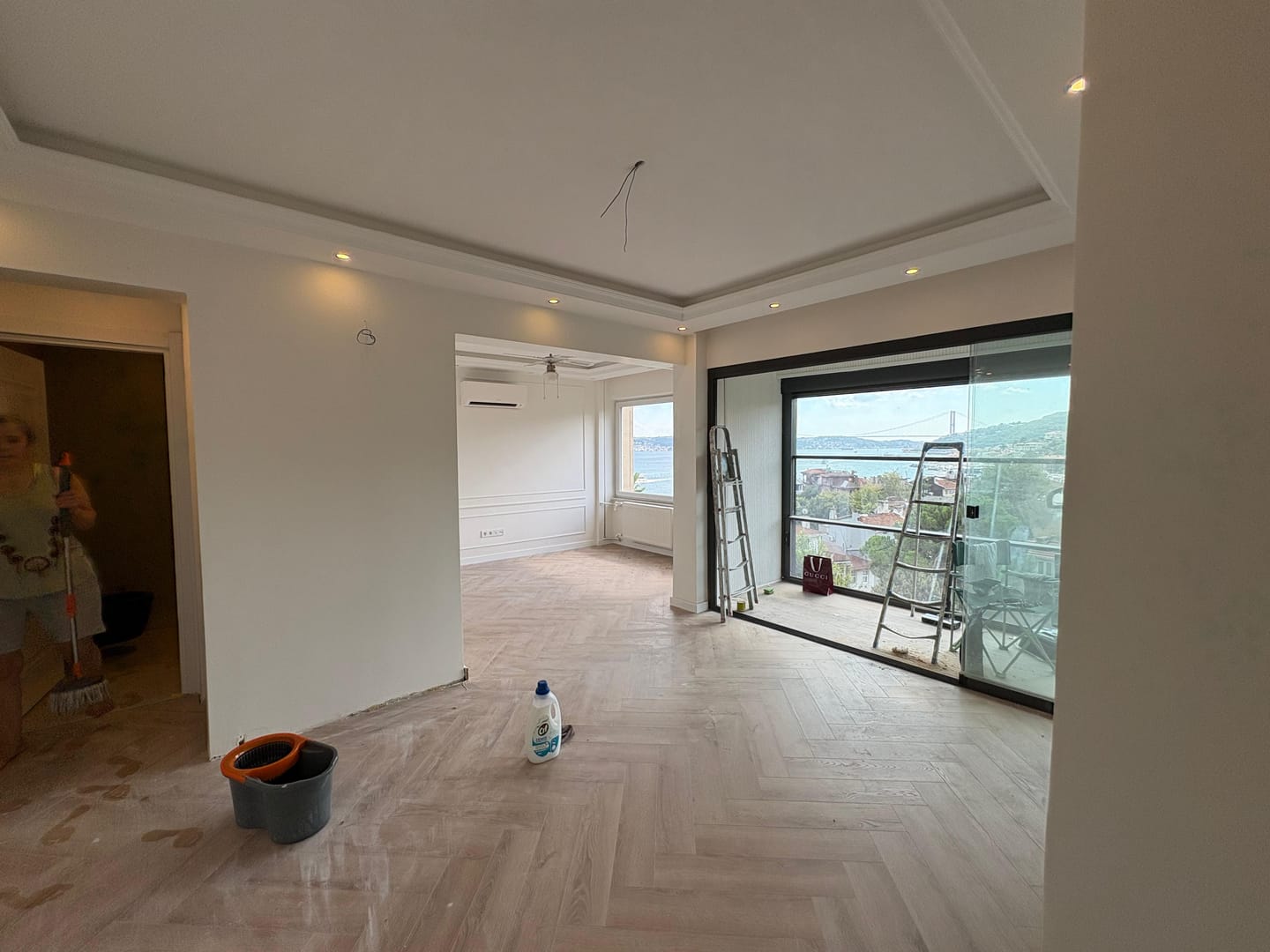 Ber Tadilat | Beyoğlu Galata Modern Loft Mutfak ve Yaşam Alanı - Görsel 1